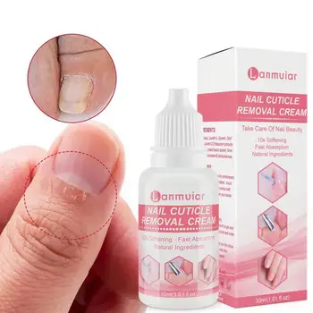 Гель для удаления кутикулы на кончиках пальцев Крем для удаления кутикулы Профессиональный крем для смягчения кутикулы для более здоровых ногтей Нежный Эффективный
