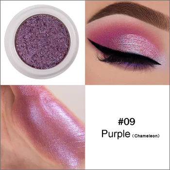 Фиолетовые тени для век с картофельным пюре, палитра макияжа 