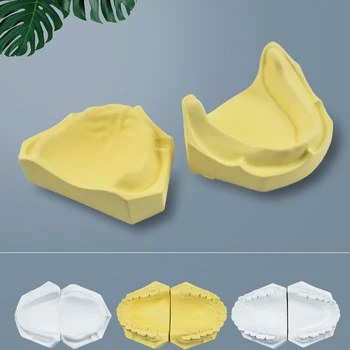 Стоматологическая Гипсовая модель зубов, полный порт, материал Суперангидрит, Модель зубных протезов, демонстрационные инструменты для стоматологии