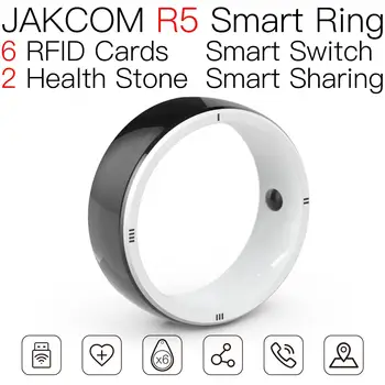 Смарт-кольцо JAKCOM R5 Подходит к световым панелям, горячее тиснение, голограмма, собачий чип, зажим для банкоматной карты, держатель для длинных ногтей, блок