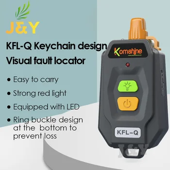 Оптическое оборудование KFL-Q FTTH мощностью 10/20/30 МВт Оснащено светодиодной лазерной указкой Fibra Optica Laser Caneta VFL KomShine
