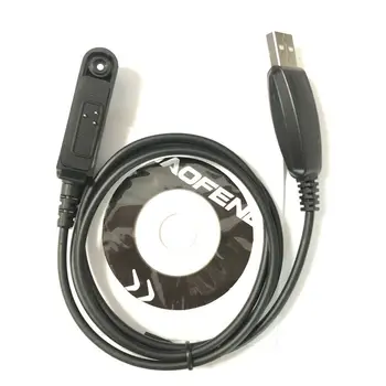 BAOFENG BF-A58 UV-9R USB Кабель Для Программирования с CD-драйвером водонепроницаемый BAOFENG UV-XR UV-9R plus BF A58 Портативная Рация