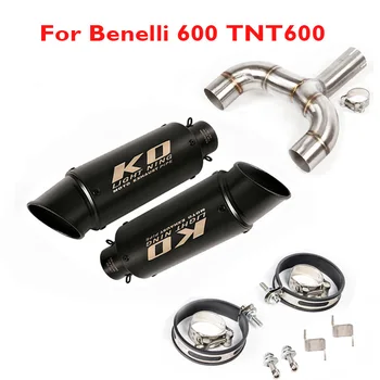 Выхлопной патрубок мотоцикла, система отвода глушителя, Модифицированная соединительная трубка среднего звена для Benelli 600 TNT600