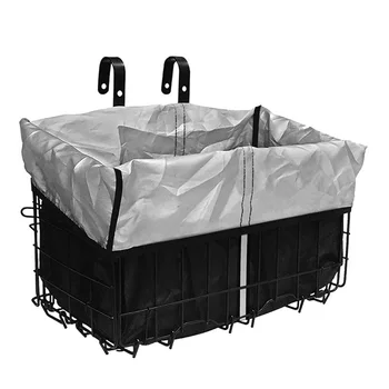 Оборудование для подкладки велосипедной корзины Легкая Многофункциональная наружная Водонепроницаемая ткань Оксфорд 210D, простая в установке
