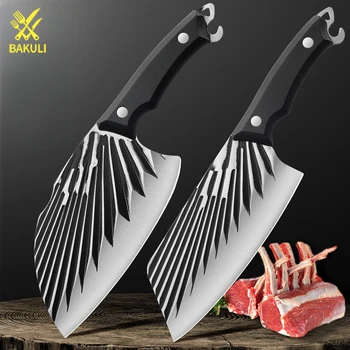 Кованые ножи BAKULI, фруктовые ножи, разделочные ножи, мясорубки, высококачественная сталь высокой твердости