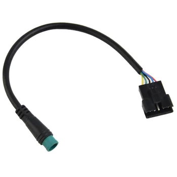 Черная прочная лента, Новый кабель-адаптер, кабель 5pin для подключения дисплея KT к кабелю SM, кабели для электровелосипедов, кабели для электровелосипедов