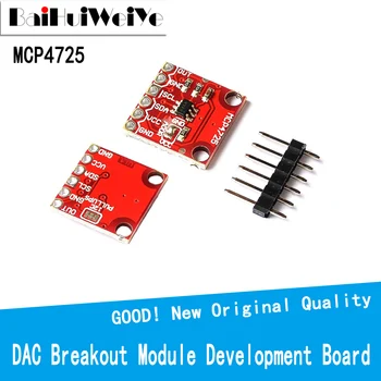 1шт MCP4725 I2C DAC Breakout Модуль Разработки Для Arduino 2.7V-5.5V DAC Модуль цифрового преобразователя