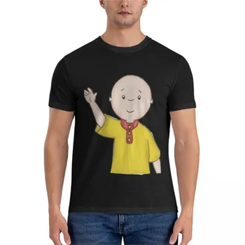брендовая мужская хлопковая футболка Caillou, классическая футболка, футболки оверсайз для мужчин, футболки с аниме для мужчин, хлопок