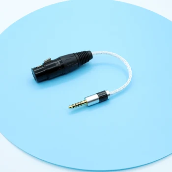 Высококачественный 4,4 мм сбалансированный штекер к 4-контактному разъему XLR-разъема Сбалансированный кабель аудиоадаптера Connect TRS