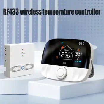 Беспроводной термостат Tuya Smart Home Wifi RF Аккумулятор Газовый котел Подогрев воды Цифровой регулятор температуры Alexa Home