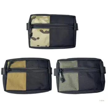 Мини-портмоне для тактического хранения M5TC, открытый кейс для ключей, кошелек, держатель для карт, кошельки, дорожная сумка на ремне с застежкой-молнией