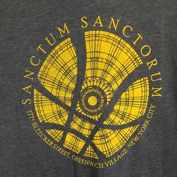 Doctor Strange Sanctum Sanctorum Большая мужская футболка с синим графическим логотипом с коротким рукавом и длинными рукавами