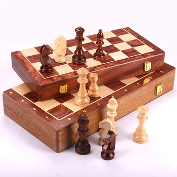 Роскошная Игра Международные Шахматы Семейная Игра Профессиональные Портативные Большие Уникальные Шахматы Деревянные Игры Jogo De Xadrez для Семьи