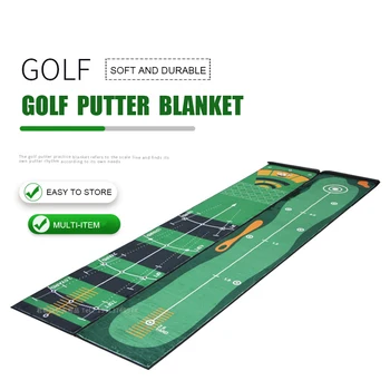 Дорожка для игры в гольф в помещении, 1,5-сантиметровая перегородка, одеяло для тренировок в гольф для любителей гольфа, двусторонний стиль 123