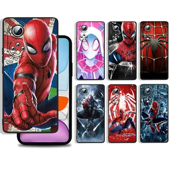 Marvel Spiderman Art Cool Для Huawei P50 P40 P30 P20 Lite 5G Nova Plus 9 SE Pro 5T Y9S Y9 Prime Черный Мягкий Чехол Для Телефона