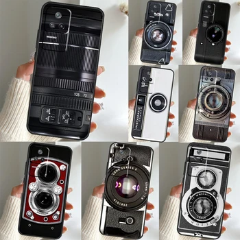Ретро-Ностальгический Чехол Для Камеры Xiaomi 13 Pro 11T 12T 11 12 Lite POCO F5 X4 F4 GT F3 M5 M5s M4 POCO F5 X3 X5 Pro Чехол