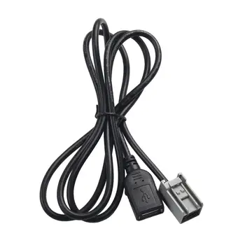 Автомобильный USB-адаптер AUX-кабеля, профессиональный высокопроизводительный удлинитель для Honda Civic Jazz Cr-v Accord Odyssey 2008-2013