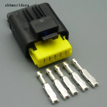 shhworldsea 5Pin 1,5 мм женский водонепроницаемый автомобильный электрический провод conector 211PC052S0081 211 PC052S008