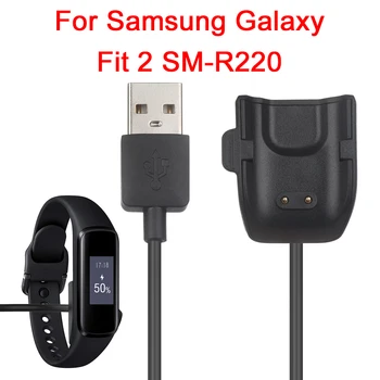 Для Samsung Galaxy Fit 2 SM-R220 Смарт-часы, браслет, зарядное устройство, USB-кабель для зарядки, док-станция для зарядного устройства