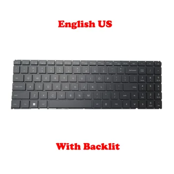Ноутбук С Клавиатурой С Подсветкой Для Tongfang ID6H1 ID6H2 Английский США Великобритания UK/GB Черный Новый