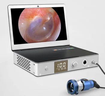 Медицинская Интегрированная Портативная система HD-эндоскопа YD-1000S и светодиодный источник света для урологии/Гистероскопии/ Лор/Артроскопии