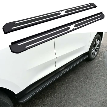 Подходит для -Hyundai-Sorento 2020-2022 2шт левая правая подножка боковые ступеньки nerf bar автомобильная педаль боковая лестница боковая перекладина