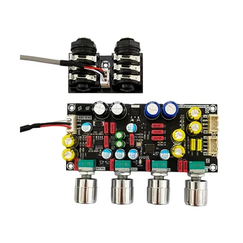 Панель реверберации караоке ZK-AMP Fever, микрофон для пения песен K, плата предварительного эффектора, микширование DSP, защита от свиста
