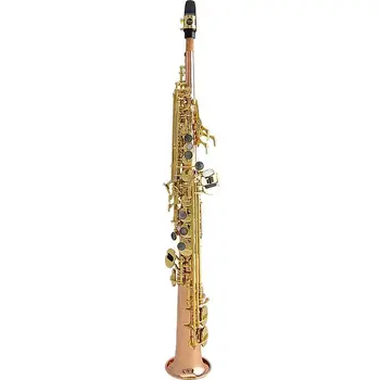 Новый 992-й японский сопрано-саксофон си-бемоль из фосфористой меди высшего качества, сопрано-саксофон для профессиональной игры с футляром. мундштук