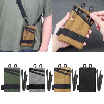 Сумка для походных инструментов 25UC с плечевым ремнем, небольшая сумка для хранения поясной сумки на открытом воздухе
