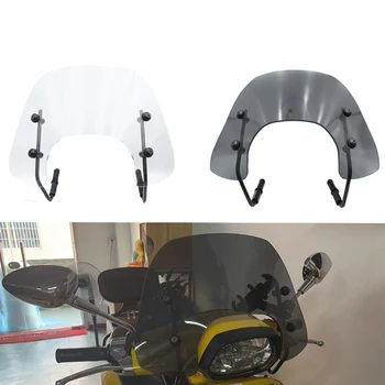 Ветровое стекло мотоцикла, защитный дефлектор лобового стекла, ветрозащитный экран для Vespa Sprint 125 150 2016-2022